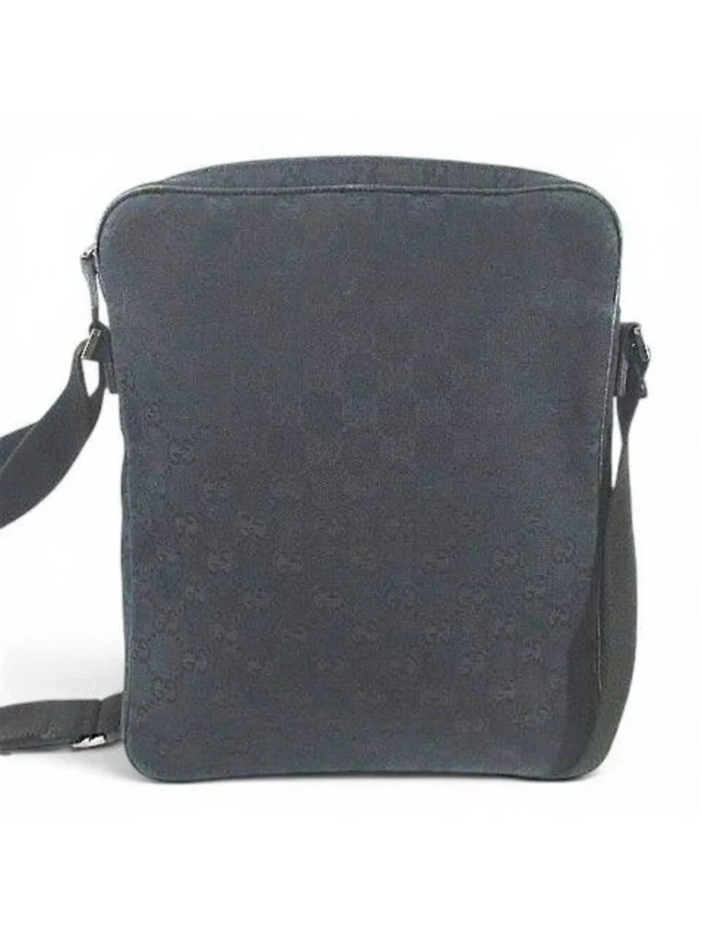 Gucci Shoulder Bag Crossbody GG Canvas Black